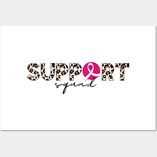 Support Squad - Breast cancer awareness Posters and Art